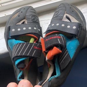 Scarpa climbing shoes